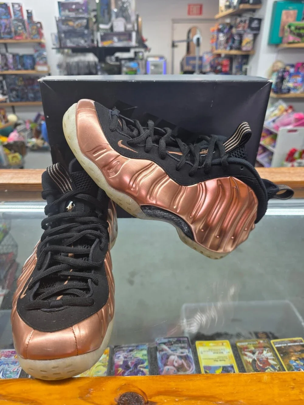 Nike Air Foamposite One Metallic Copper 2024 Sneakers FZ9902-001 Men's Size 10.5